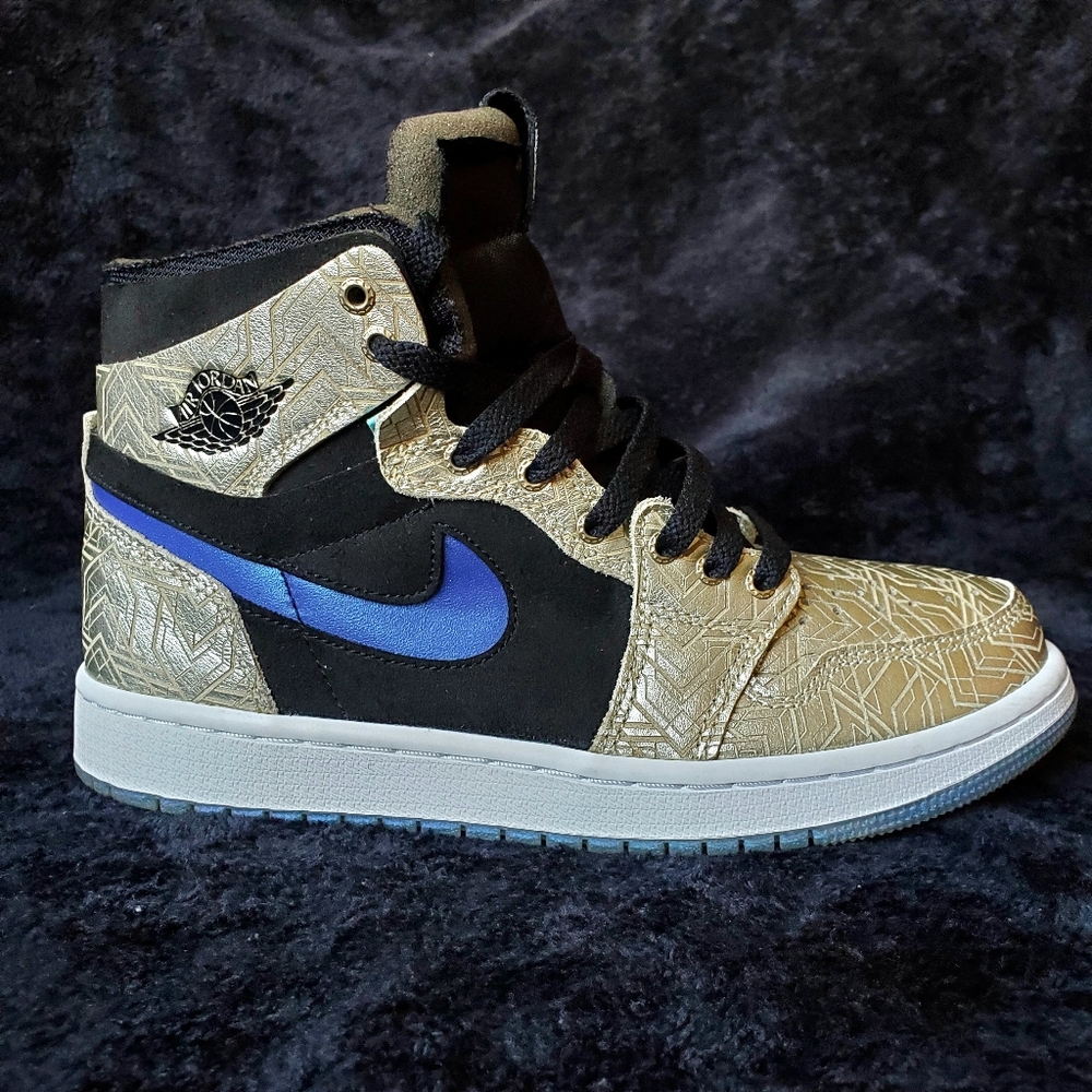 Jordan 1 Gold Laser High Zoom Air CMFT Men Size 6.5 No Box